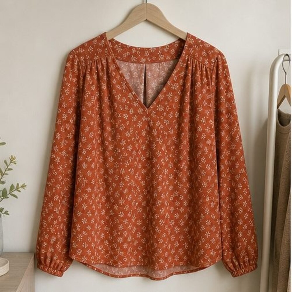 Gray Tunic Blouse